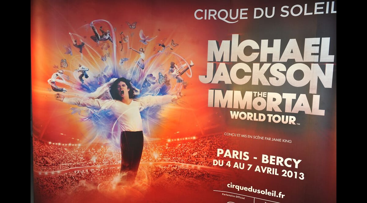 Vidéo Affiche du spectacle Michael Jackson 