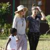 Madonna et ses filles au Malawi, printemps 2010.