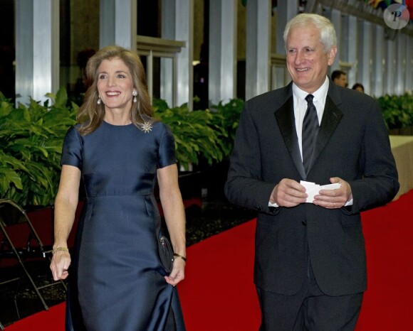 Caroline Kennedy et son époux Edwin Schlossberg à Washington, le 1er décembre 2012.