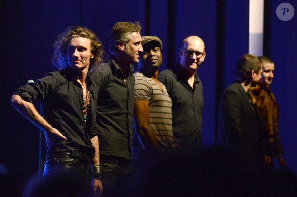 "Dernières nouvelles de Frau Major" en hommage à Alain Bashung, présenté au 104 à Paris, le 29 mars 2013.