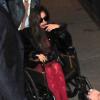 Exclusif - Lady Gaga et son compagnon Taylor Kinney ont passé la nuit à faire la fête à Chicago, le 29 mars 2013.