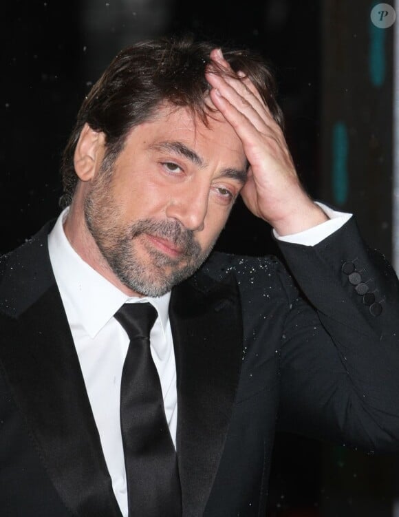 Javier Bardem à Londres le 10 février 2013