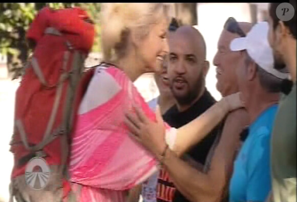 Roger et René avec Adriana Karembeu dans Pékin Express : le coffre maudit le mercredi 10 avril 2013 sur M6