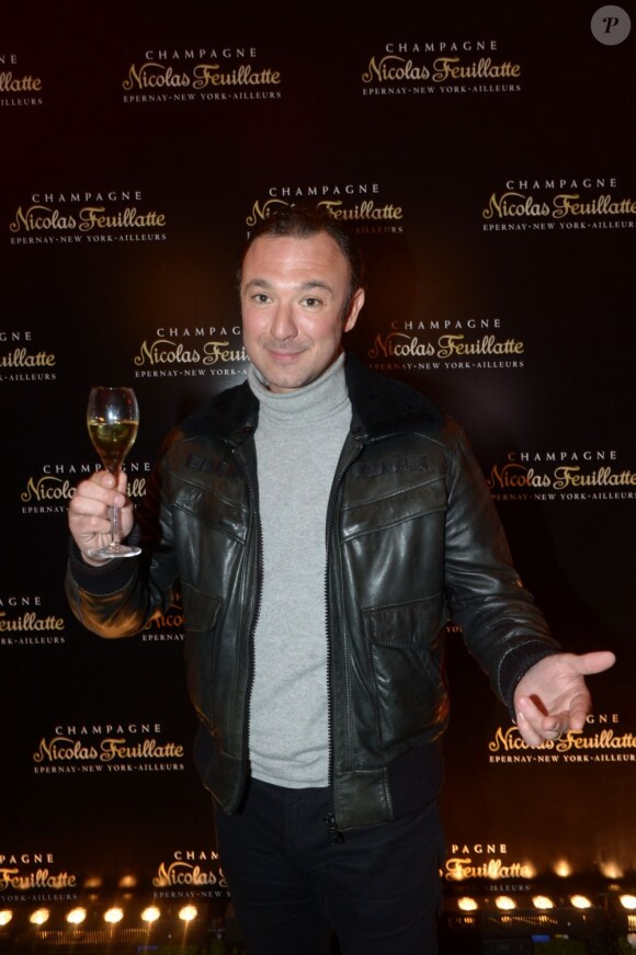 Alexandre Devoise à la soirée Nicolas Feuillatte, célèbre maison de champagne, aux Salons France Amériques à Paris, mercredi 10 avril 2013.