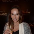Vanessa Demouy à la soirée Nicolas Feuillatte, célèbre maison de champagne, aux Salons France Amériques à Paris, mercredi 10 avril 2013.