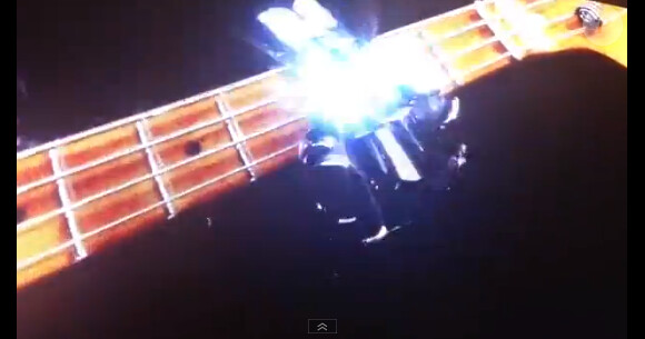 Des images du teaser de Get Lucky de Daft Punk à l'ouverture de Coachella 2013, le vendredi 12 avril 2013