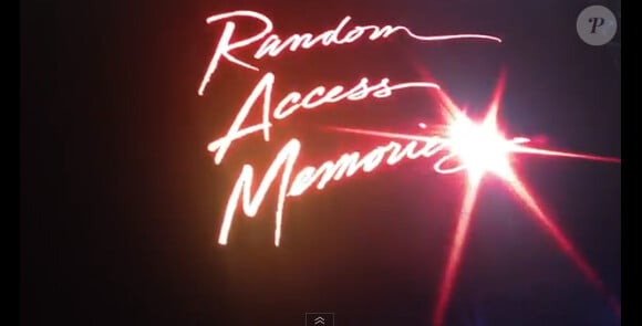 Des images du teaser de Get Lucky, présent sur l'album Random Access Memories de Daft Punk à l'ouverture de Coachella 2013, le vendredi 12 avril 2013