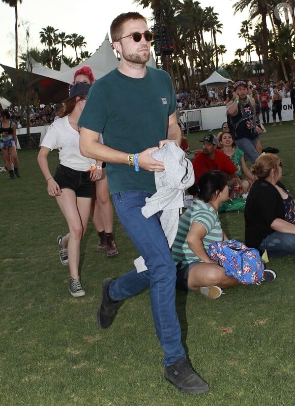 Robert Pattinson à Coachella 2013.