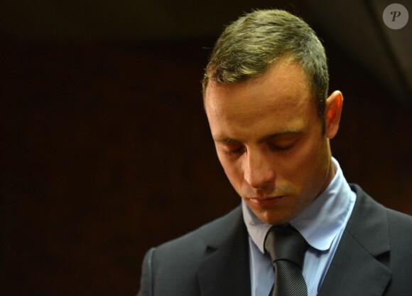 Oscar Pistorius au tribunal de Pretoria, le 22 février 2013