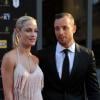 Oscar Pistorius et Reeva Steenkamp au Feather Awards à Johannesburg le 4 novembre 2012