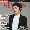 Audrey Tautou élégante en couverture de L'Express Styles.