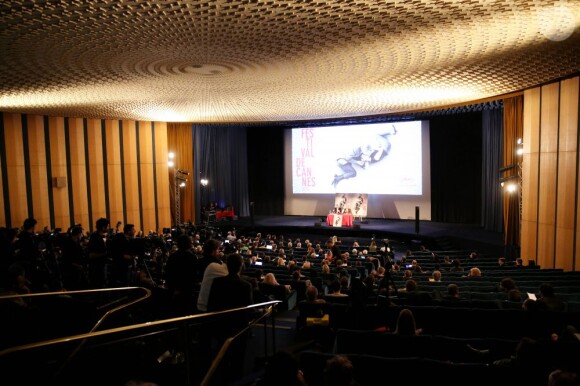 La conférence de presse pour la selection des films au prochain festival de Cannes à Paris, le 18 avril 2013.