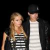 Paris Hilton et son amoureux River Viiperi vont dîner à Beverly Hills, le 17 avril 2013.