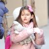 Suri à l'école à New York, le 29 novembre 2012.