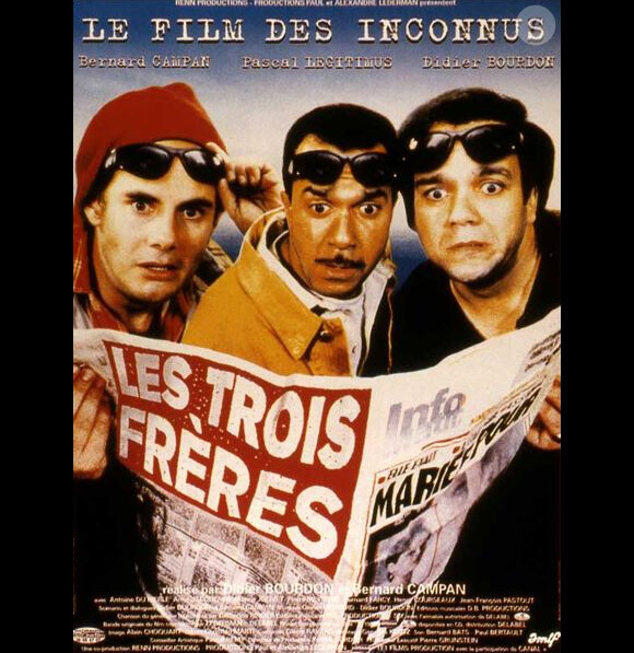 L'affiche du film Les Trois Frères (1995)