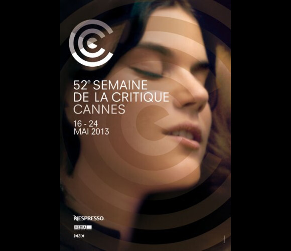 Affiche de la Semaine de la critique, section parallèle du Festival de Cannes 2013