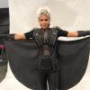 Halle Berry dans la peau de Tornade (Storm) sur le tournage de X-Men : Days of Future Past.