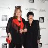 Tina Minnelli et sa soeur Liza Minnelli lors du gala Chaplin Awards à New York le 22 avril 2013