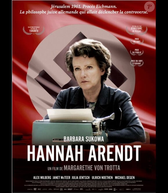 Affiche du film Hannah Arendt, en salles le 24 avril 2013