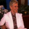Ellen DeGeneres reçoit Diane Keaton sur son plateau le 23 avril 2013.