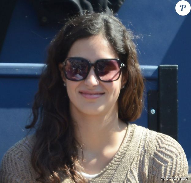 La belle Maria Francisca Perello dite Xisca lors de la victoire de son compagnon Rafael Nadal durant le tournoi de Barcelone le 24 avril 2013