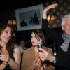 Daniela Lumbroso, Gérard Lenorman et Joyce Jonathan lors de la dernière soirée Chabada au restaurant La Plage à Paris le jeudi 25 avril 2013