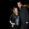 Jean-Luc Reichmann et Louise Eckland lors de la dernière soirée Chabada au restaurant La Plage à Paris le jeudi 25 avril 2013