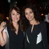 Daniela Lumbroso et Aïda Touihri lors de la dernière soirée Chabada au restaurant La Plage à Paris le jeudi 25 avril 2013