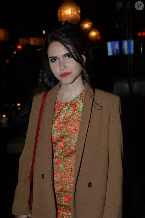 Joyce Jontahan lors de la dernière soirée Chabada au restaurant La Plage à Paris le jeudi 25 avril 2013