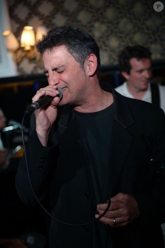 Phil Barney lors de la dernière soirée Chabada au restaurant La Plage à Paris le jeudi 25 avril 2013