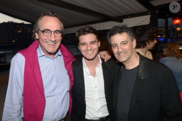 lors de la dernière soirée Chabada au restaurant La Plage à Paris le jeudi 25 avril 2013