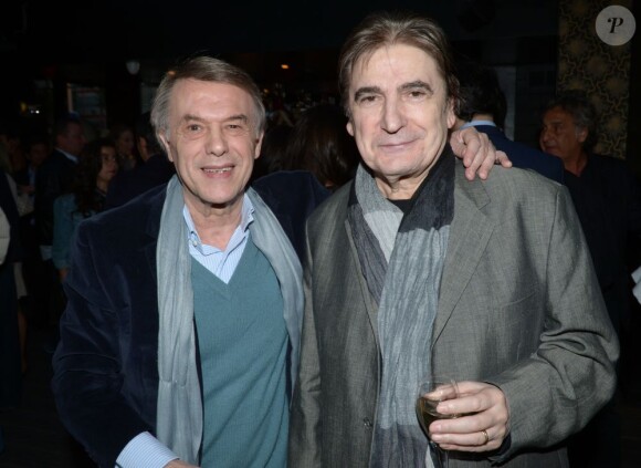 lors de la dernière soirée Chabada au restaurant La Plage à Paris le jeudi 25 avril 2013