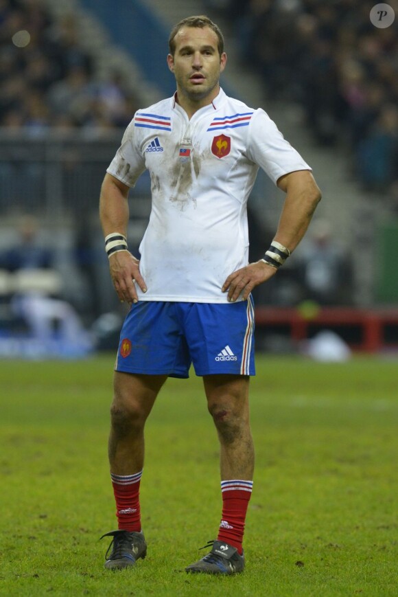 Fréderic Michalak lors du test match face au Samoa à Saint-Denis le 24 novembre 2012