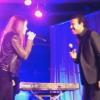 Lionel Richie chante son tube Hello avec sa fille Sofia le 29 avril 2013 à Santa Monica.