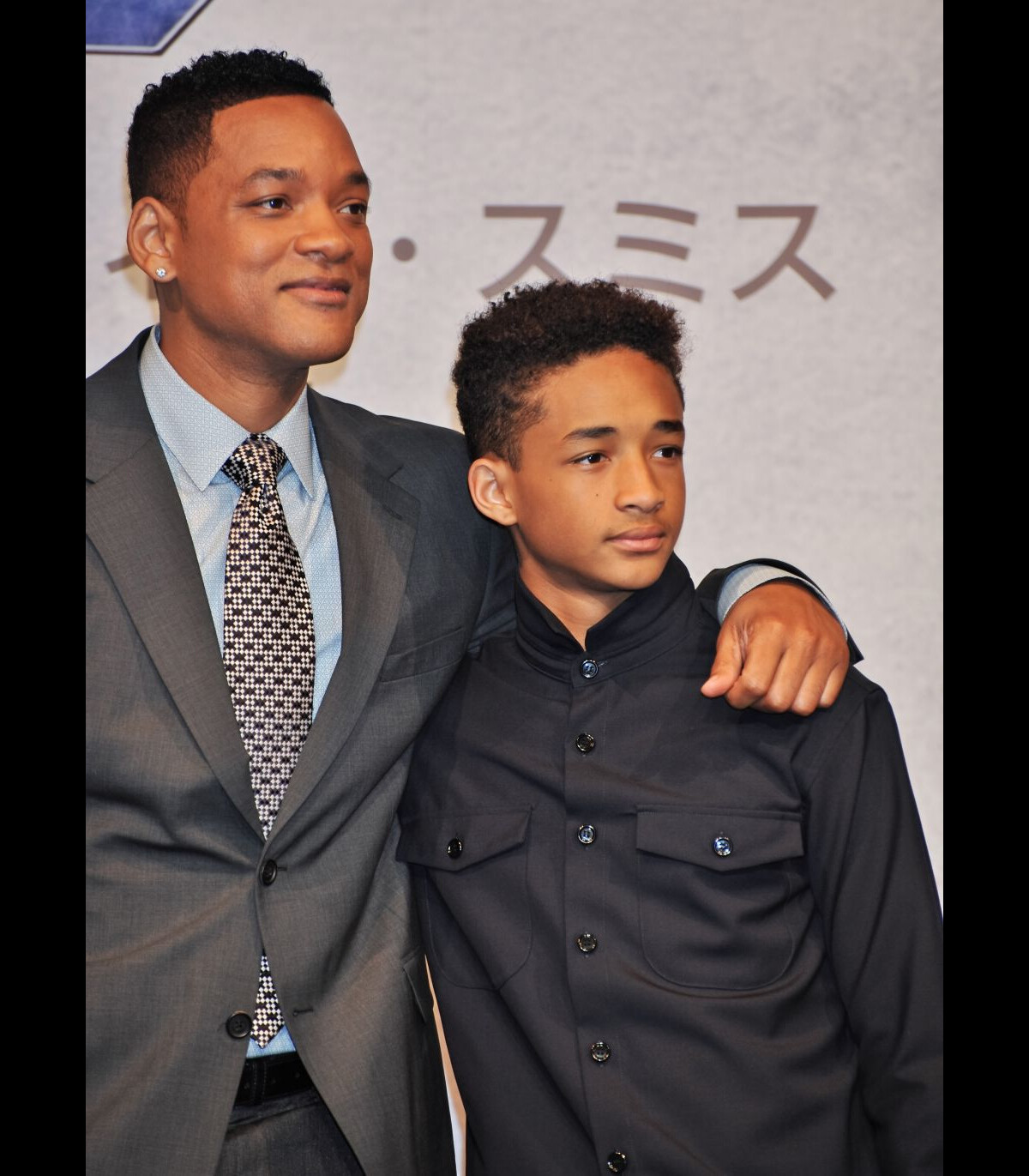 Vidéo Will Smith et son fils Jaden Smith à la conférence de presse du