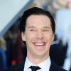 Benedict Cumberbatch tout sourire à la première du film Star Trek Into Darkness à Londres, le 2 mai 2013.