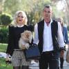 Gwen Stefani, son mari Gavin Rossdale et leurs fils Kingston et Zuma à Los Angeles, le 22 novembre 2012.