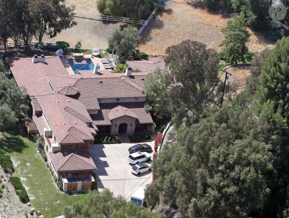 Maison de Leann Rimes à Los Angeles, le 28 avril 2013.