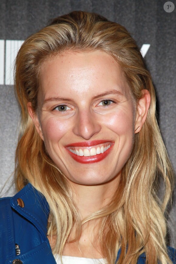 Karolina Kurkova tout sourire à la projection de Gatsby le Magnifique à New York, le 7 mai 2013.