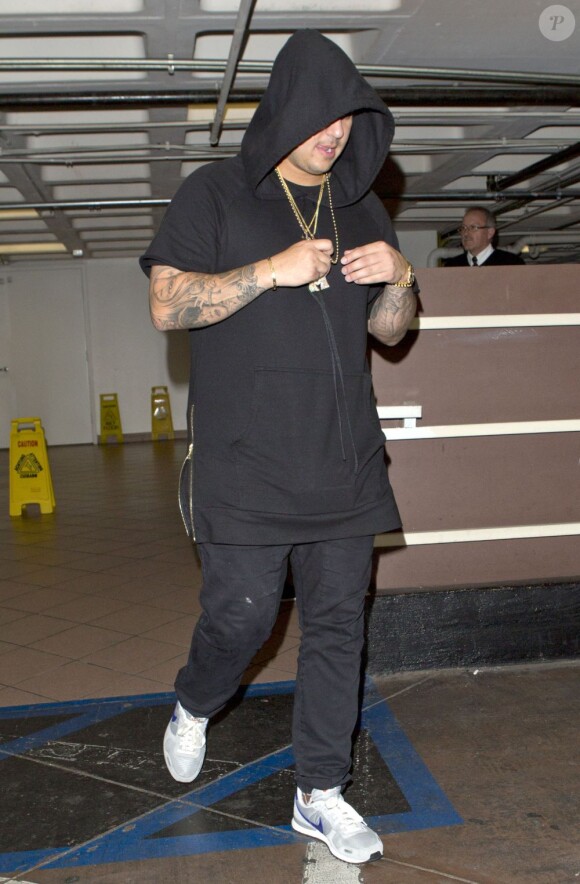Rob Kardashian à Los Angeles. Le 20 mars 2013.