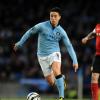 Samir Nasri sous le maillot de Manchester City en mars 2013.