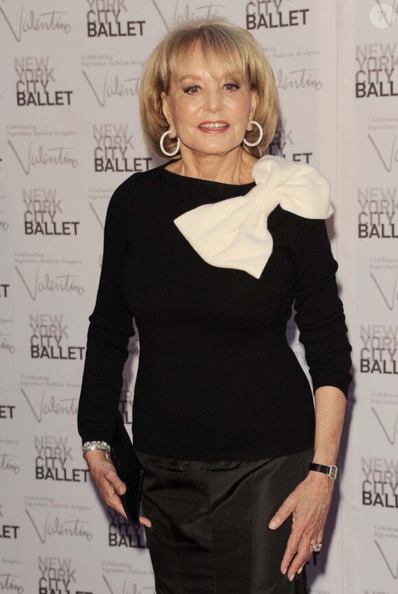 Barbara Walters à New York le 20 septembre 2012.