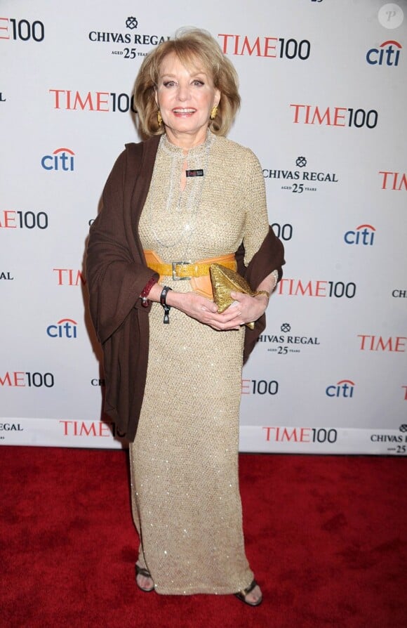 Barbara Walters à New York, le 23 avril 2013.