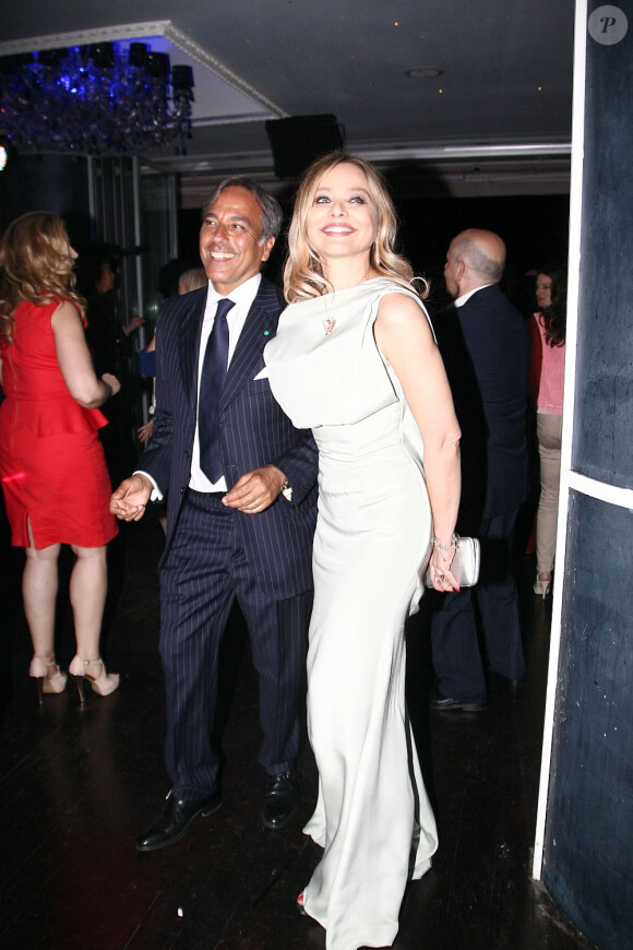 Ornella Muti à la soirée d'inauguration du club privé Italian Luxury Club au Zelos, au Forum Grimaldi, le 10 mai 2013.