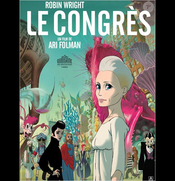 Affiche officielle du film Le Congrès.