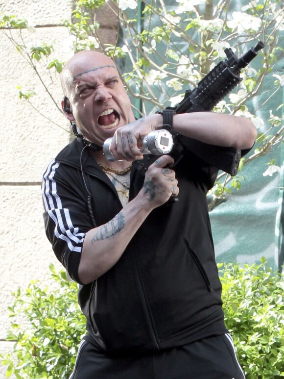 Paul Giamatti sur le tournage de The Amazing Spider-Man 2 à New York, le 13 mai 2013.