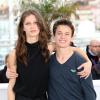Marine Vacth, Fantin Ravat lors du photocall du film Jeune et Jolie au Festival de Cannes le 16 mai 2013