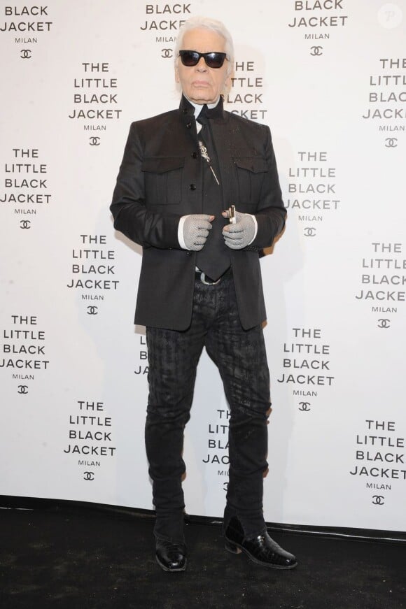 Karl Lagerfeld en avril 2013