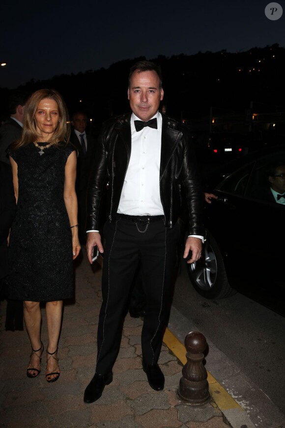 David Furnish arrive au dîner Vanity Fair et Chanel au restaurant Chez Tetou le 19 mai 2013