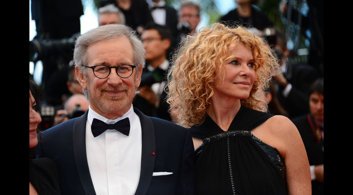 Photo : Steven Spielberg et Kate Capshaw pendant la montée des marches du  film Inside Llewyn Davis lors du 66e festival du film de Cannes, le 19 mai  2013. - Purepeople